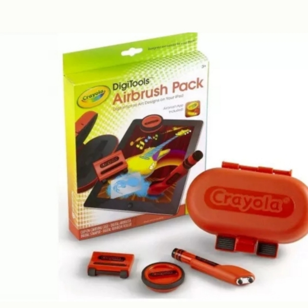 Gaming toy Crayola DigiTools Airbrush Pack App for iPad Digit